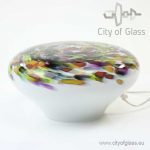 Glass lamp Murrina Stone by Loranto