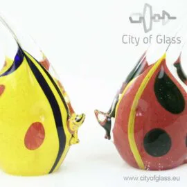 Glass fish by Loranto with dots