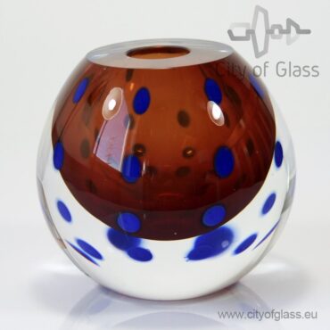 Dotted vase by Loranto - red