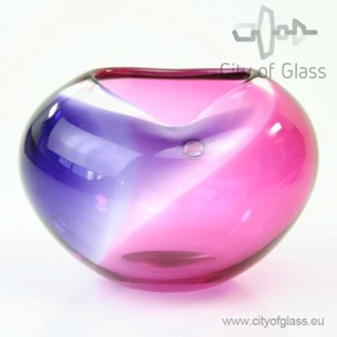 kristallen vaas violet van Ozzaro