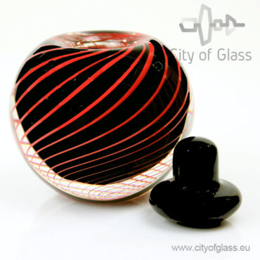 Urn Black & Red - 11 cm