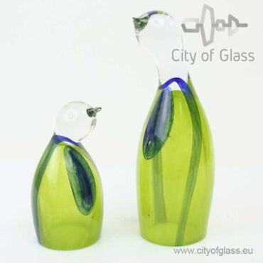 Glass penguin by Loranto - green