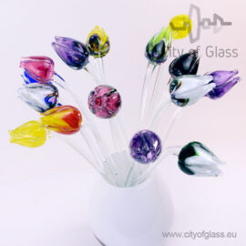 Glass tulips by Loranto