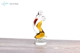 glass figurine love,