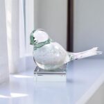 Mini Urn bird white