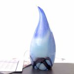Glazen lamp Blue