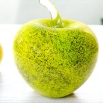 Glass apples Green small