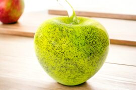 Glass apples Green