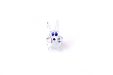 Miniature Glass Rabbit