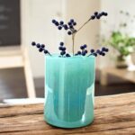 Cylinder Vase Turq