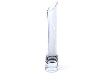 Vase Spiral White