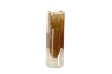 Cylinder vase brown