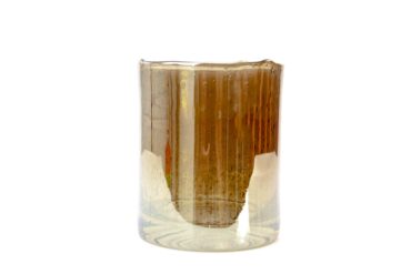 Cylinder vase brown