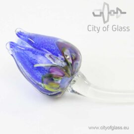 Tulip Blue Multicolor | Glass Tulips | Tulip Multicolor