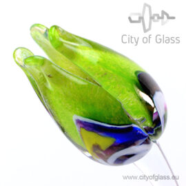 Tulip Green Multicolor | Tulips of Glass | Glass Tulips