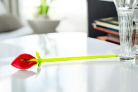 Glass Calla Lily | Red | Glass Flowers | Luxury Decoration