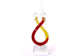 Glazen Beeldje Liefde | Liefdes Beeldjes | Luxe cadeau