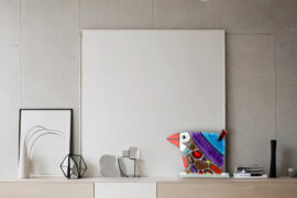 Fusion Glass Bird | Fusion glass | Kunst glas | Luxe Object |