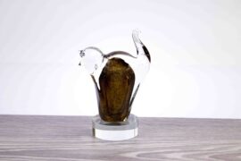 Mini Urn Bruine Kat