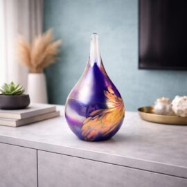 Mini Urn Druppel ”Red & Multicolor”