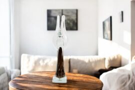 Angel of Glass | Brown | Handmade in Europe | Luxury Decoration