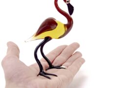 Flamingo van Glas | Tropische glasdieren