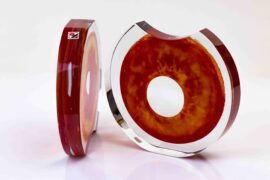 Jaroslav Svoboda optisch geslepen Glasobject