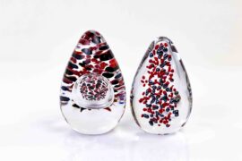 Glass Object Black&Red van Remigijus Kriukas