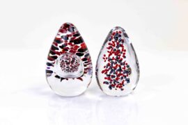 Glass Object Black&Red van Remigijus Kriukas