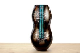 Luxury Glass Object Bohemian Crystal ´´Bubble´´