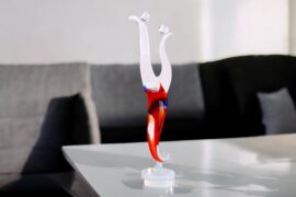 Glas Beeldje ‘Love’ Luxe Glasgeschenk