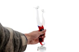 Glas Beeldje ‘Love’ Luxe Glasgeschenk