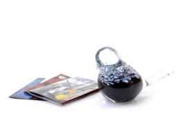 Glass bird by Loranto – black