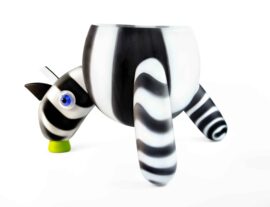 Interior object Large Vase Zebra by Loranto