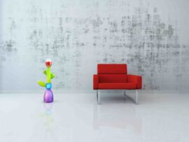 Large Design Interior object Tulip by Loranto