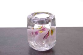 Remigijus Kriukas – Crystal Tea Light. – CC9.R – rood