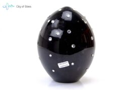 Glass Urn Oval Crystal