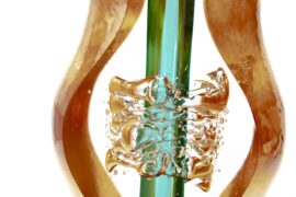 Luxury Glass Art ”Iris”