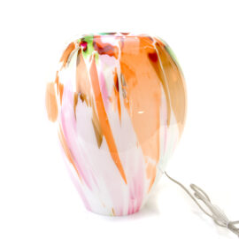 Glass Lamp “Candy” | Round version | H36cm