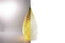 Glazen Lamp Casper ”Dust”