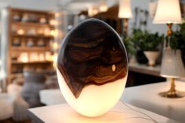 Glazen Lamp Earth | Luxe Lamp | Luxe Verlichting