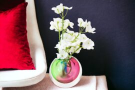 Bolvaas Leerdam kleuren | Ozzaro | Luxe vaasje | Interieur object