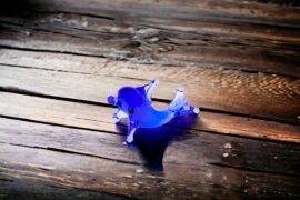 Miniature Glass Dolphin | Mini glass figures | Glass miniatures | Mini Animals