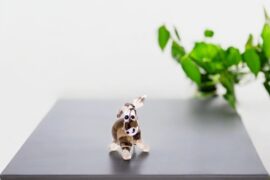 Glass Donkey | Miniature Decoration | Glass Minis