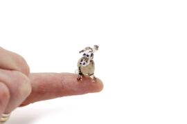 Glass Donkey | Miniature Decoration | Glass Minis
