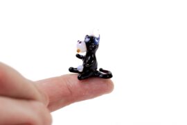 Miniatuur Glas Koe | Mini glas figuren | Glazen miniaturen | Mini Dieren