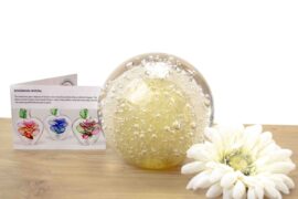 Mini Urn Bohemian Crystal Dust Gold