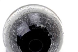 Mini Urn Bohemian Crystal Dust Black