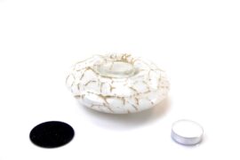 Urn Tealight Holder Disc White