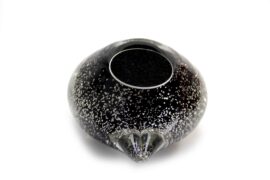Mini Urn Hart ”Black & Silver” | Urnen Kopen | Urnen voor thuis | Kleine urn